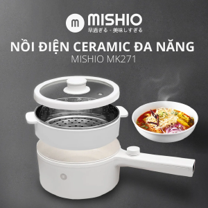 Nồi điện đa năng Ceramic cao cấp Mishio MK271