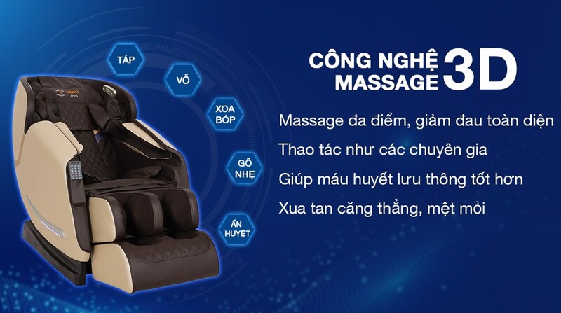 Ghế massage 3D Airbike Sport MK-352