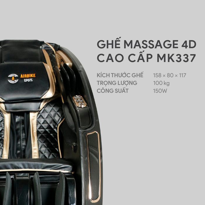 Ghế massage cao cấp Airbike Sport MK337