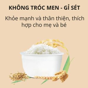 Nồi cơm điện sứ dưỡng sinh MK381