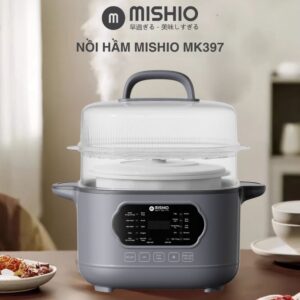 Nồi nấu chậm lòng sứ 3L Mishio MK397