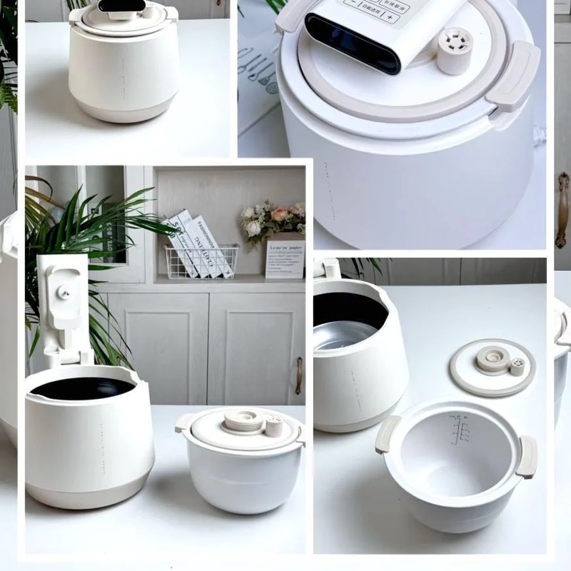 Nồi cơm điện áp suất lòng sứ dưỡng sinh Mishio MK396