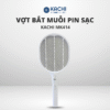 Vợt muỗi Kachi MK414 pin sạc