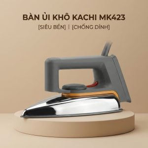Bàn ủi khô Kachi MK423 1000W – Là phẳng mọi nếp nhăn, an toàn cho mọi loại vải