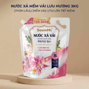 Nước Xả Soonmi Hương Nước Hoa (3kg)
