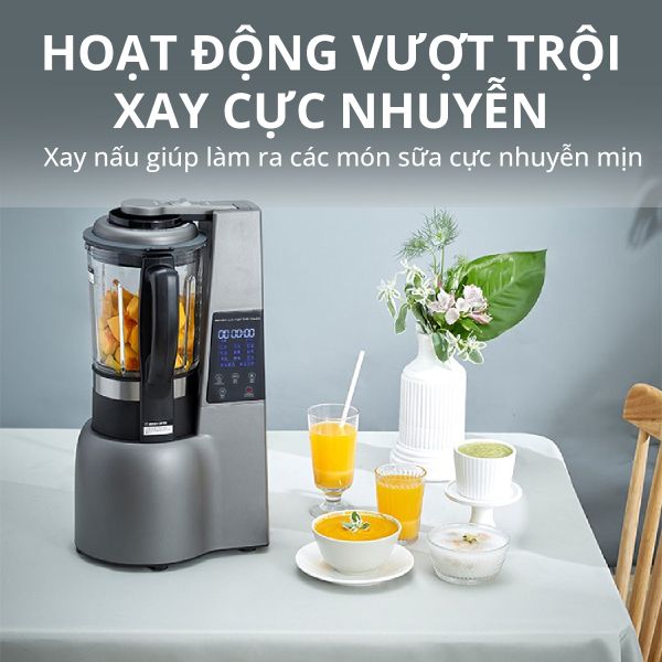 Máy làm sữa hạt và Xay Chân Không Mishio MK307 800W 1.75L 2 Máy làm sữa hạt và Xay Chân Không Mishio MK307 800W 1.75L - Ảnh 2