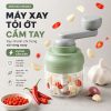 Máy Xay Tỏi Ớt Cầm Tay Mishio MK463 – Xoay tay siêu bền, dễ tháo lắp vệ sinh